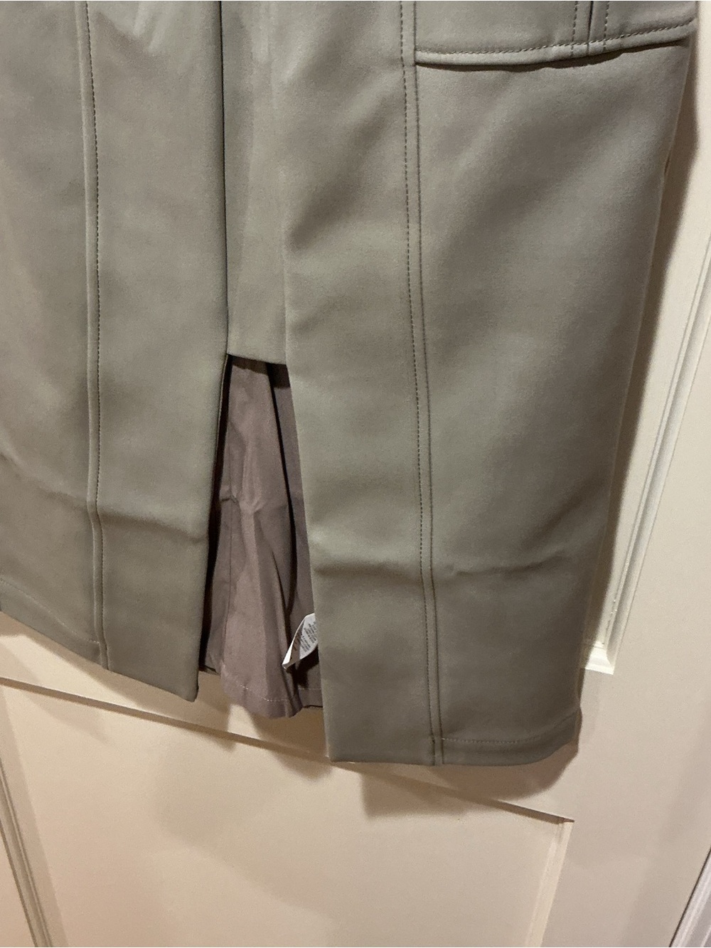 🔥CLEARANCE🔥 NWOT Dion Lee Strapless Cargo Pocket Midi Dress in Green, Size US 6 - Picture 4 of 8